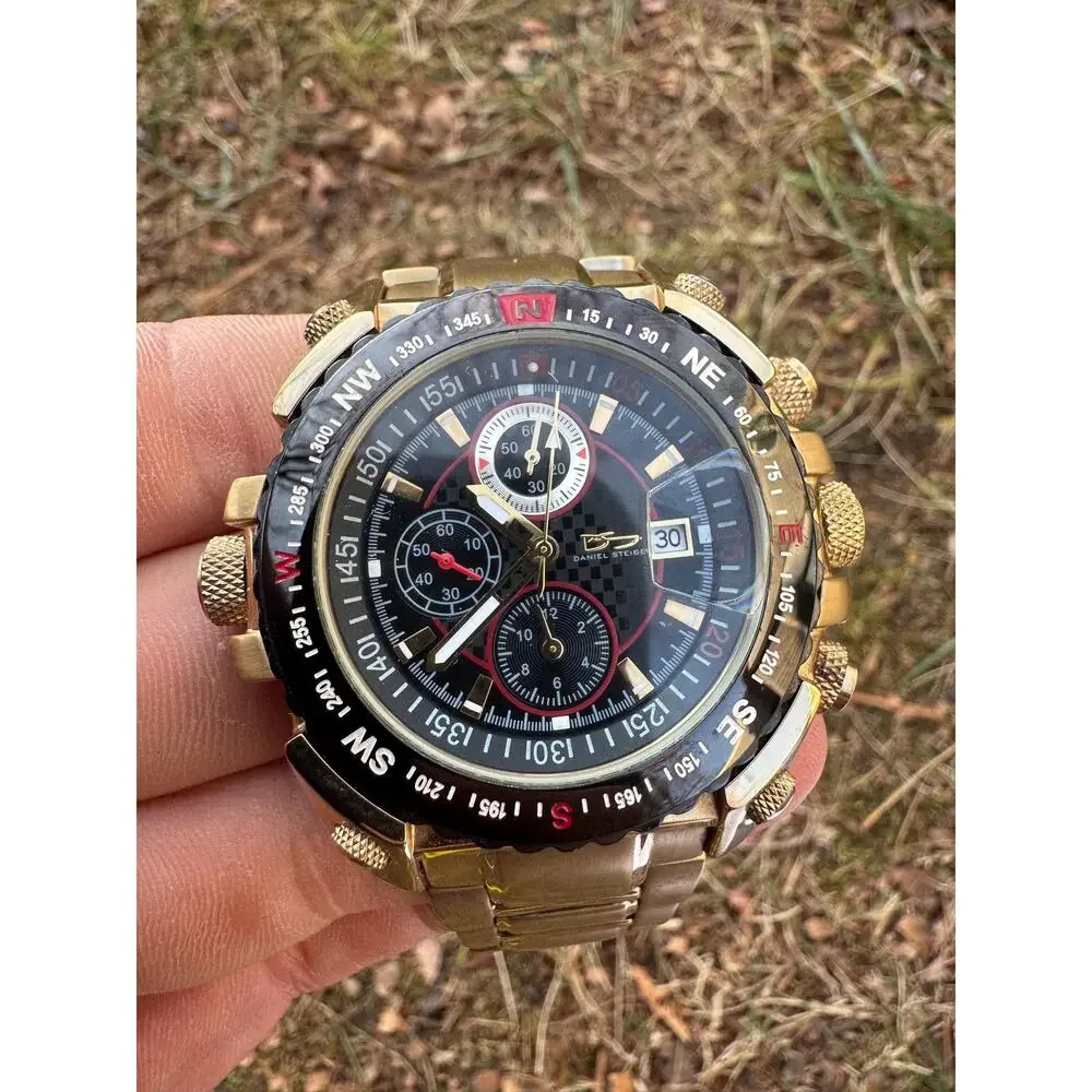 Daniel Steiger 9067G-M Men's Chronograph (Needs New Band and Battery)